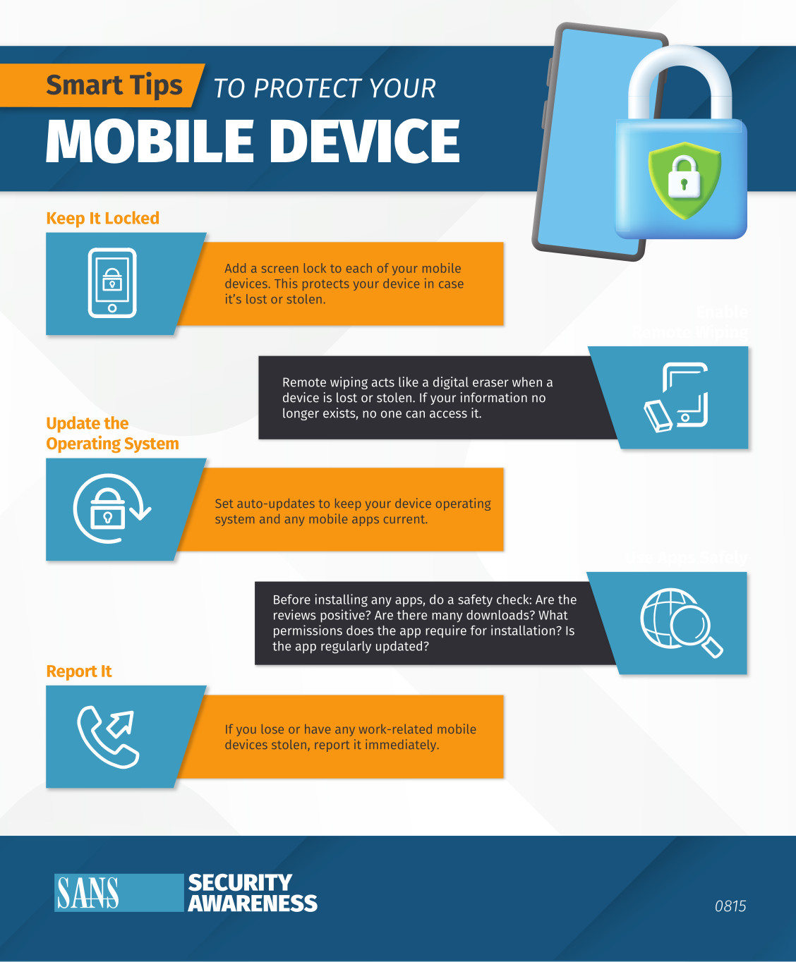 Factsheet - Protect Your Mobile Devices