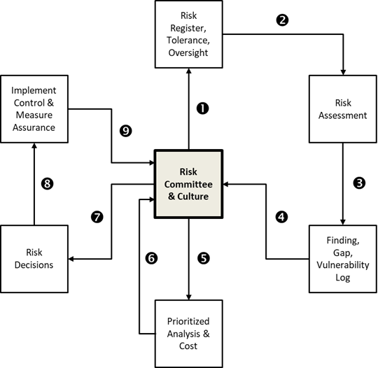 risk process diagram